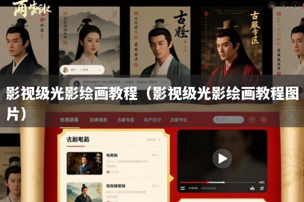 影视级光影绘画教程(影视级光影绘画教程图片)