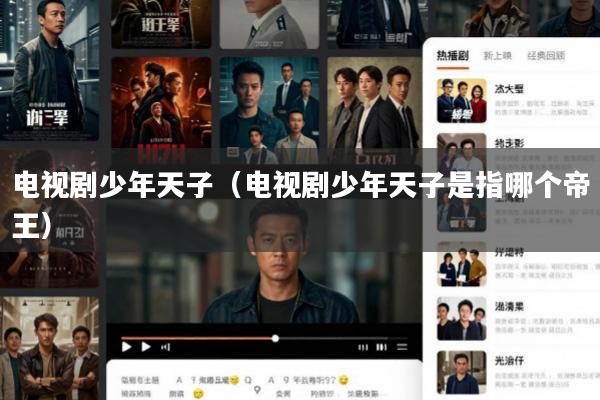 电视剧少年天子(电视剧少年天子是指哪个帝王)