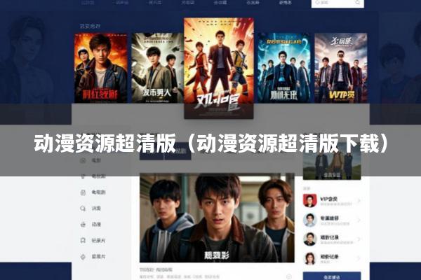 动漫资源超清版(动漫资源超清版下载)