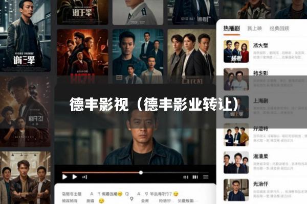 德丰影视(德丰影业转让)